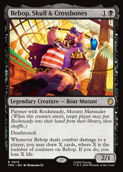 Bebop, Skull & Crossbones - Nonfoil