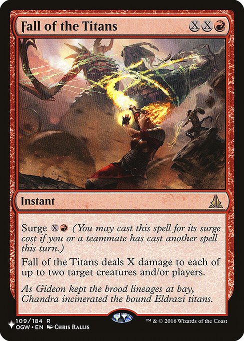 Fall of the Titans - Nonfoil