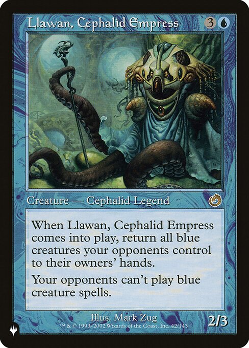 Llawan, Cephalid Empress - Nonfoil