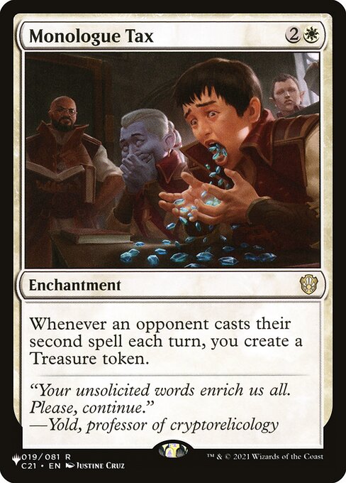 Monologue Tax - Nonfoil