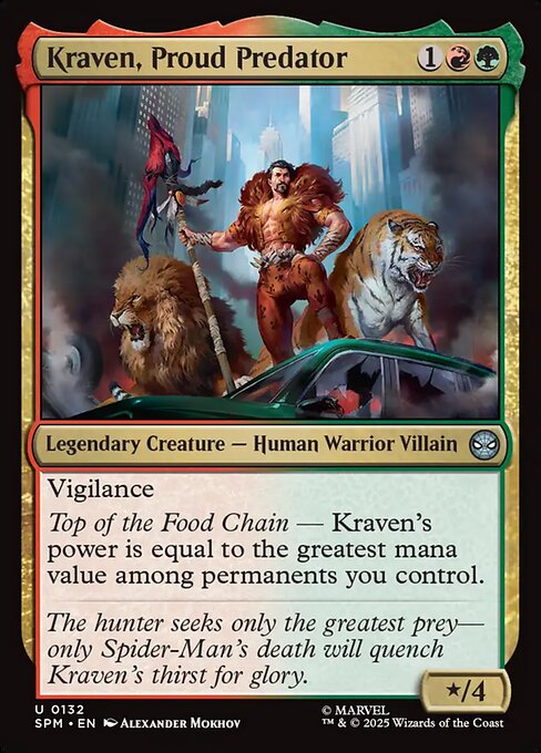 Kraven, Proud Predator - Nonfoil