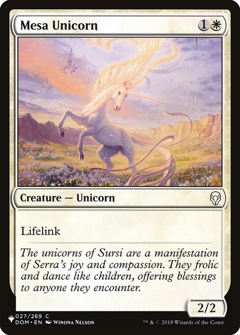 Mesa Unicorn - Nonfoil
