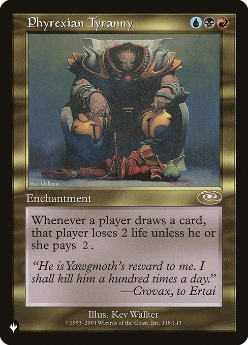 Phyrexian Tyranny - Nonfoil