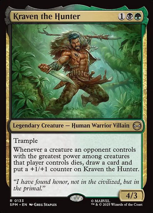 Kraven the Hunter - Nonfoil