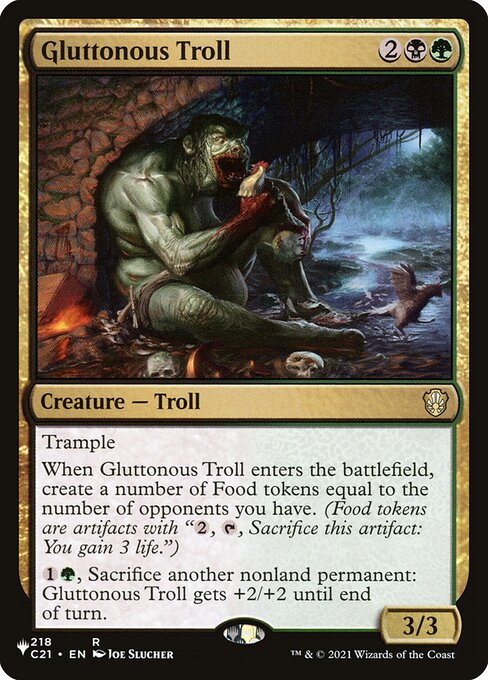 Gluttonous Troll - Nonfoil