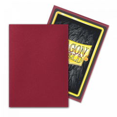 Dragon Shield: Sleeves – Matte – Blood Red