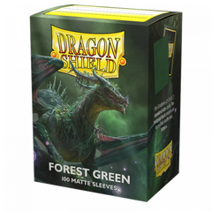 Dragon Shield: Sleeves – Matte – Forest Green