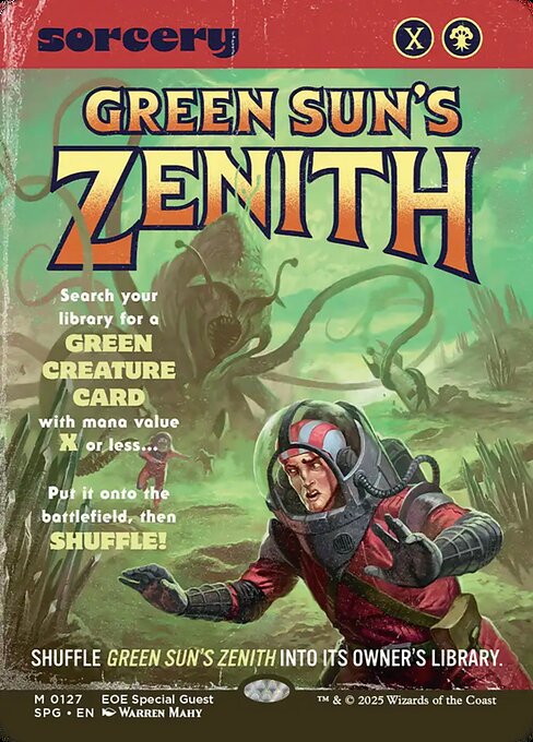 Green Sun's Zenith - Nonfoil