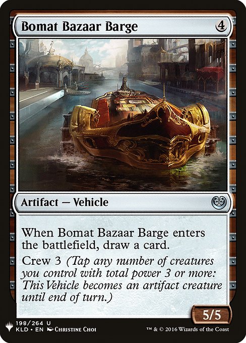 Bomat Bazaar Barge - Nonfoil