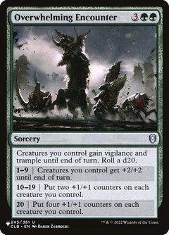 Overwhelming Encounter (CLB-245)