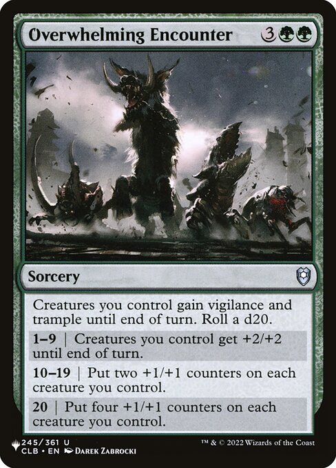 Overwhelming Encounter - Nonfoil