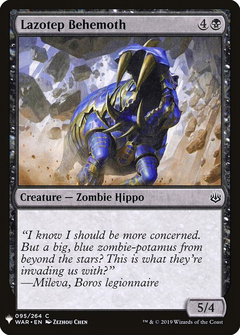 Lazotep Behemoth - Nonfoil