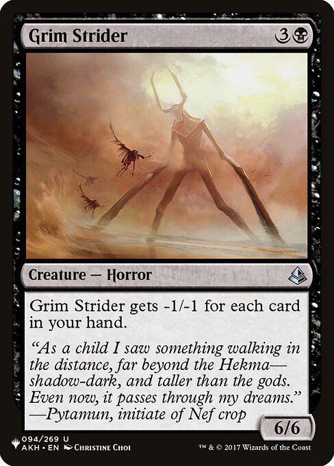 Grim Strider - Nonfoil
