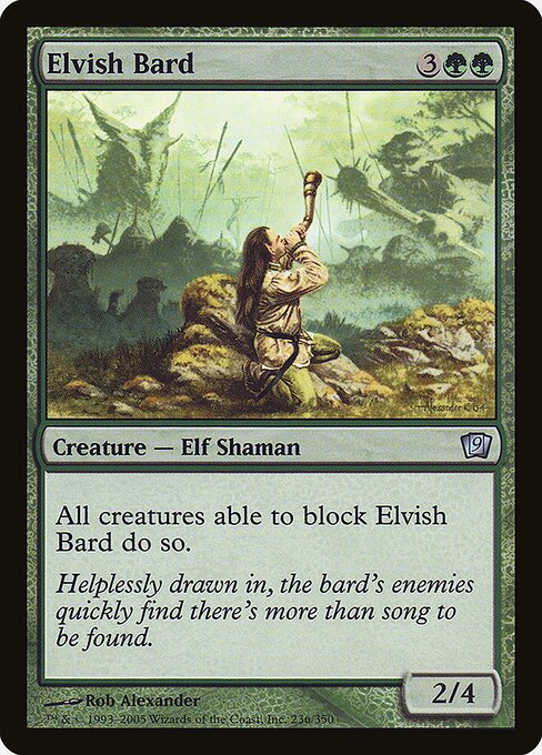 Elvish Bard - Foil