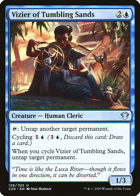 Vizier of Tumbling Sands - Nonfoil
