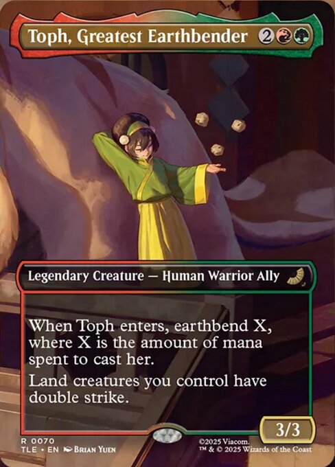 Toph, Greatest Earthbender - Nonfoil