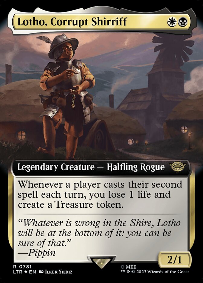 Lotho, Corrupt Shirriff (Extended Art)