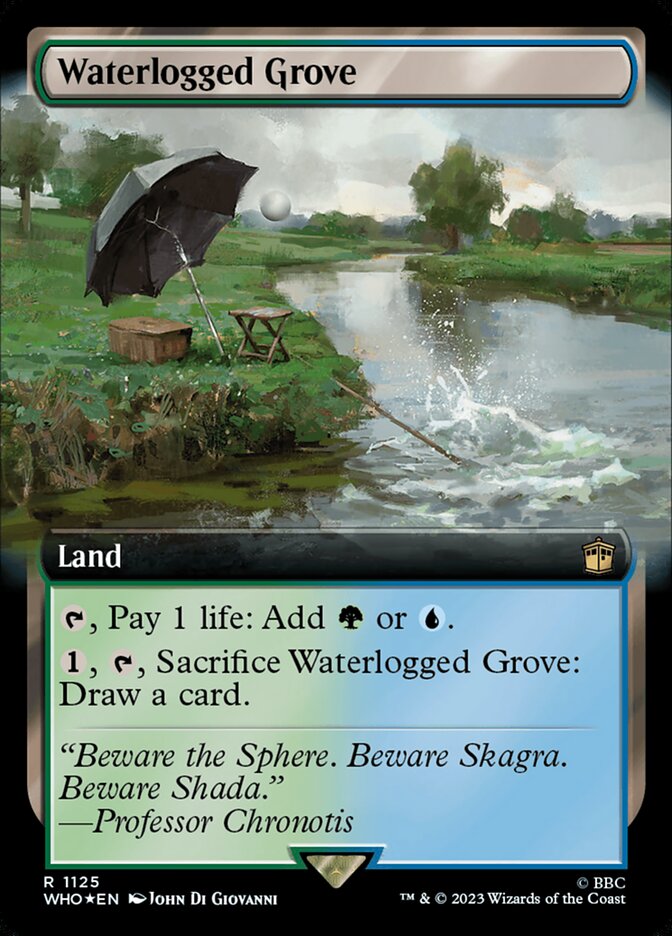 Waterlogged Grove (Extended Art - Surge Foil)