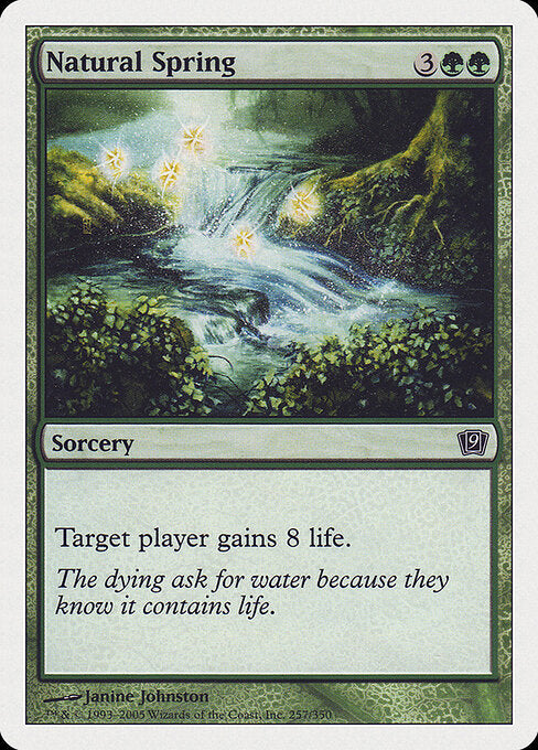 Natural Spring - Nonfoil