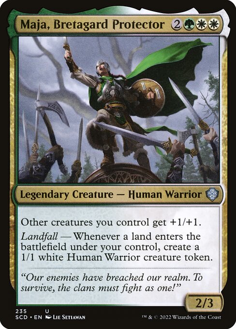 Maja, Bretagard Protector - Nonfoil