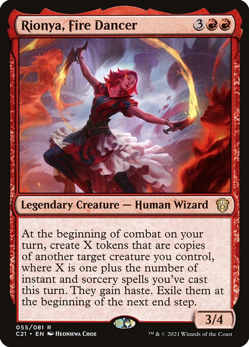 Rionya, Fire Dancer - Nonfoil
