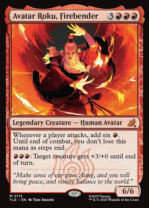Avatar Roku, Firebender - Nonfoil