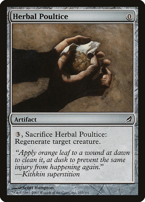 Herbal Poultice - Nonfoil