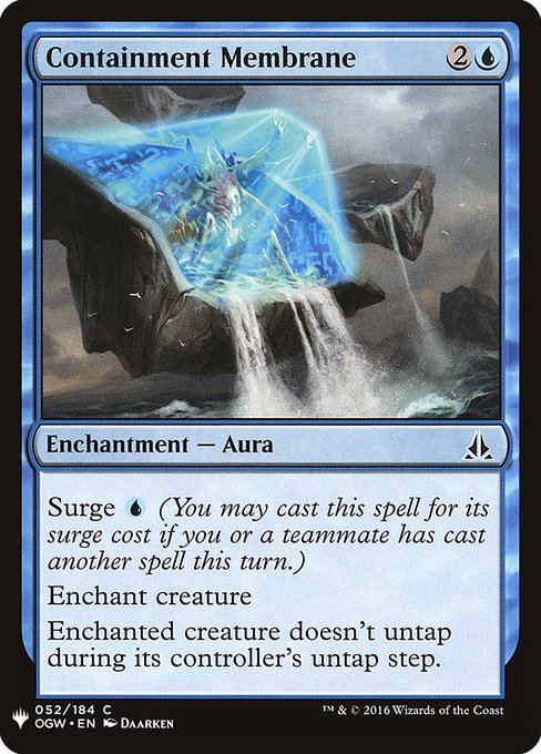 Containment Membrane - Nonfoil