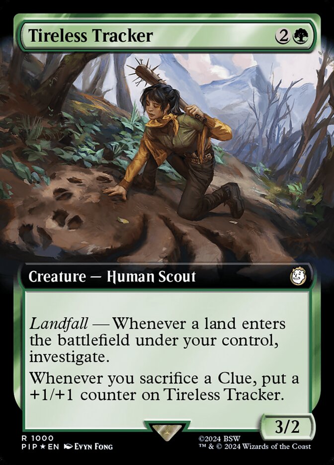 Tireless Tracker (Extended Art - Surge Foil)