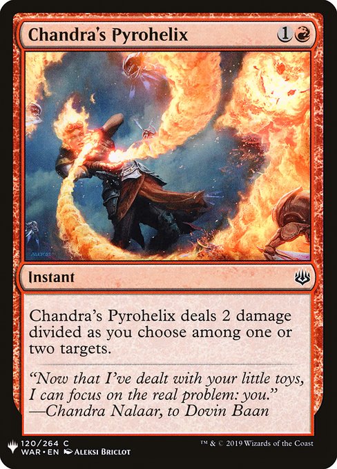 Chandra's Pyrohelix - Nonfoil