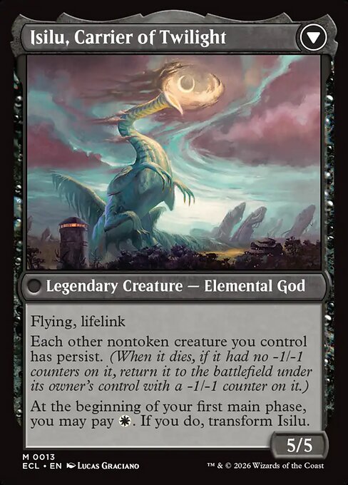 Isilu, Carrier of Twilight (back)