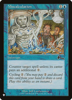 Miscalculation (ULG-36)