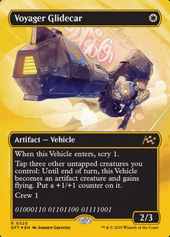 Voyager Glidecar (Borderless - Gold Foil)