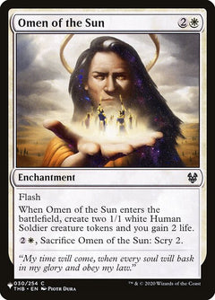 Omen of the Sun (THB-30)