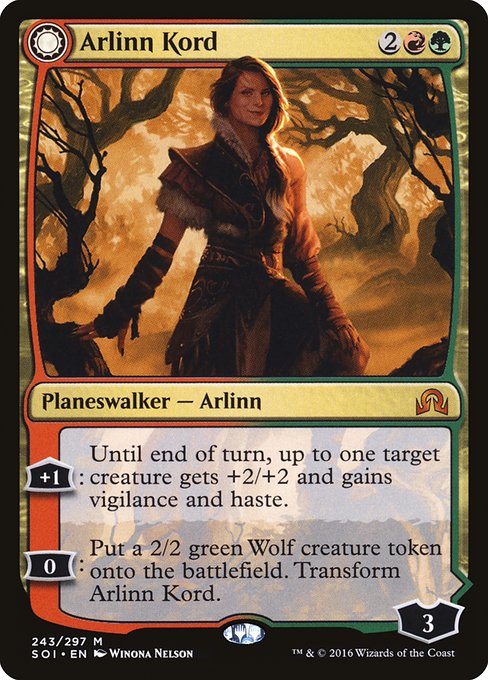 Arlinn Kord // Arlinn, Embraced by the Moon - Nonfoil