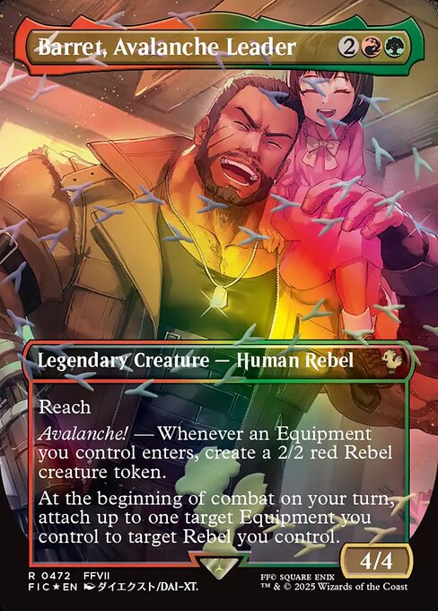 Barret, Avalanche Leader - Foil