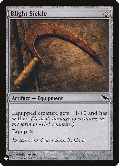 Blight Sickle - Nonfoil