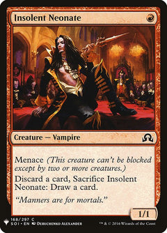 Insolent Neonate (SOI-168)