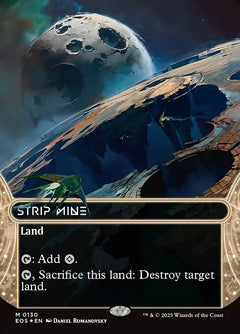 Strip Mine (Borderless - Galaxy Foil)