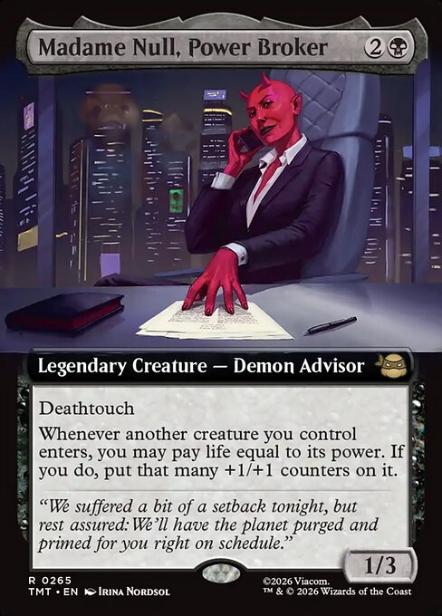Madame Null, Power Broker - Nonfoil