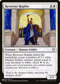 Reverent Hoplite (THB-33)