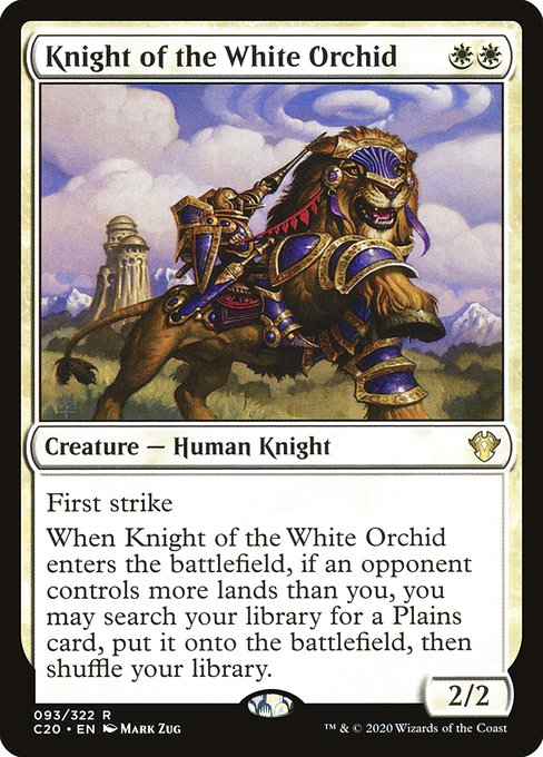 Knight of the White Orchid - Nonfoil