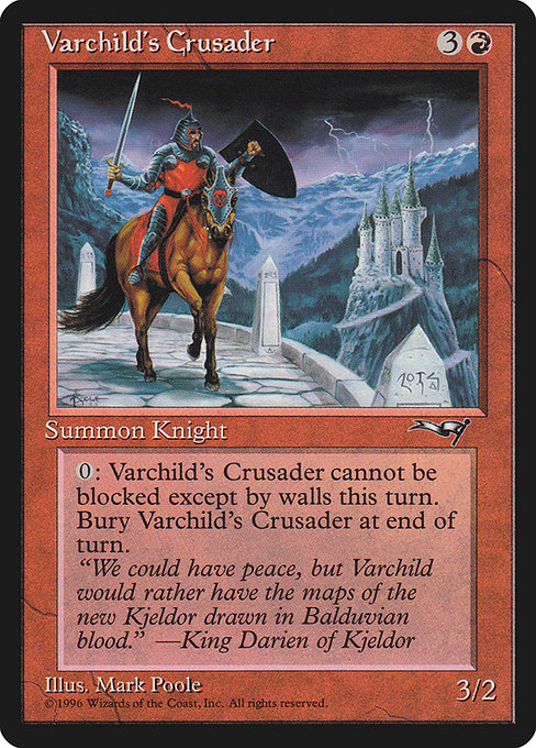 Varchild's Crusader - Nonfoil