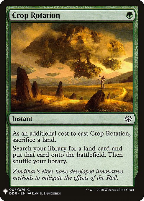 Crop Rotation - Nonfoil
