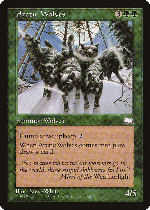 Arctic Wolves - Nonfoil