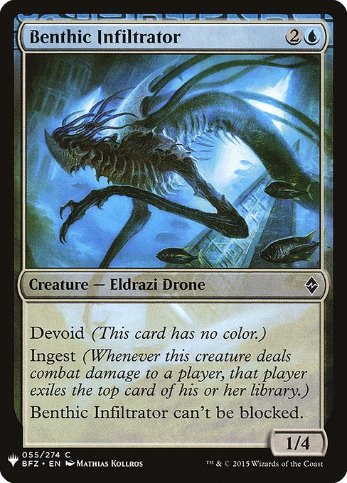 Benthic Infiltrator - Nonfoil