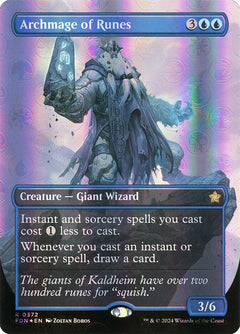 Archmage of Runes (Borderless - Mana Foil)
