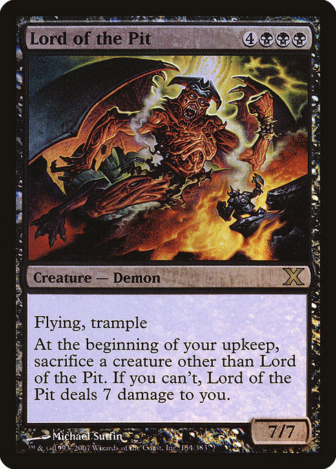 Lord of the Pit - Foil