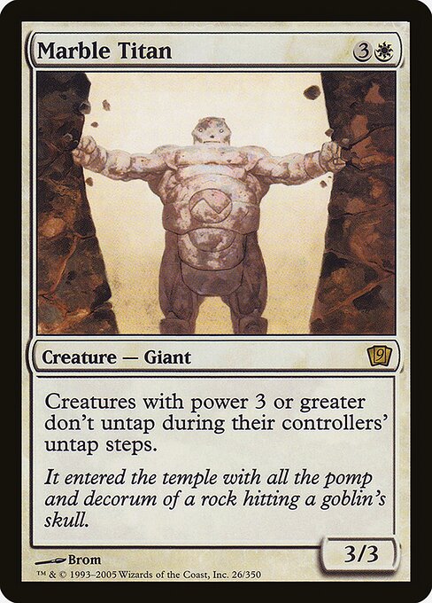 Marble Titan - Foil