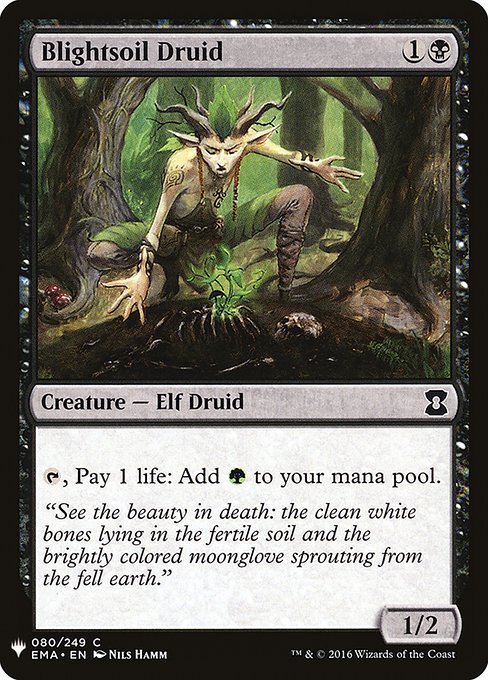 Blightsoil Druid - Nonfoil